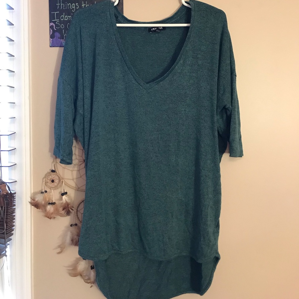 Express Scoop Neck Top